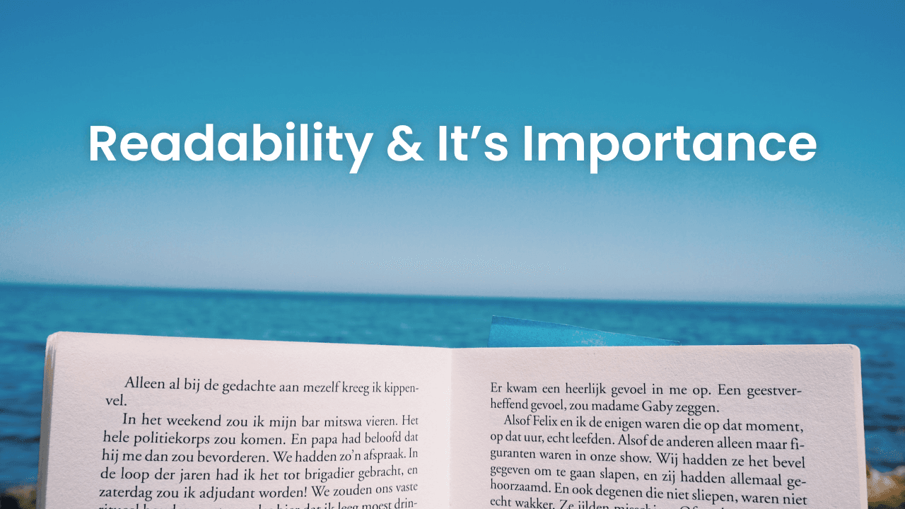 What is readability testing and why is it important?